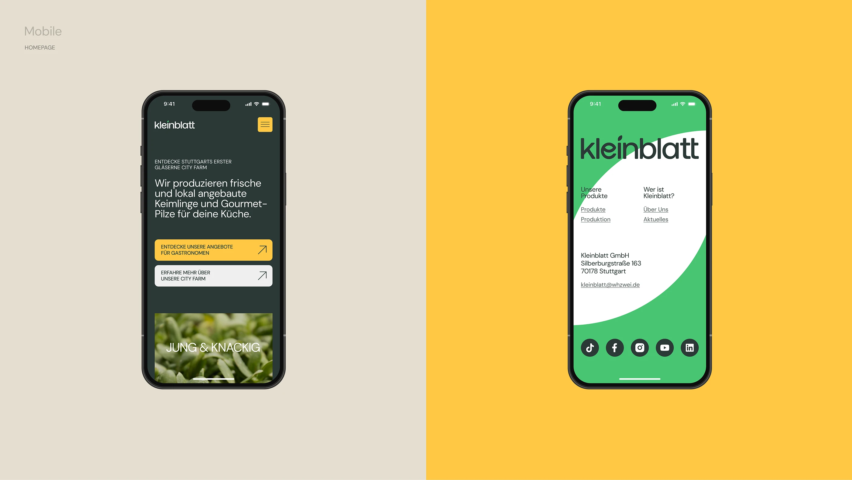 Kleinblatt — city-farm brand & web — screen 14