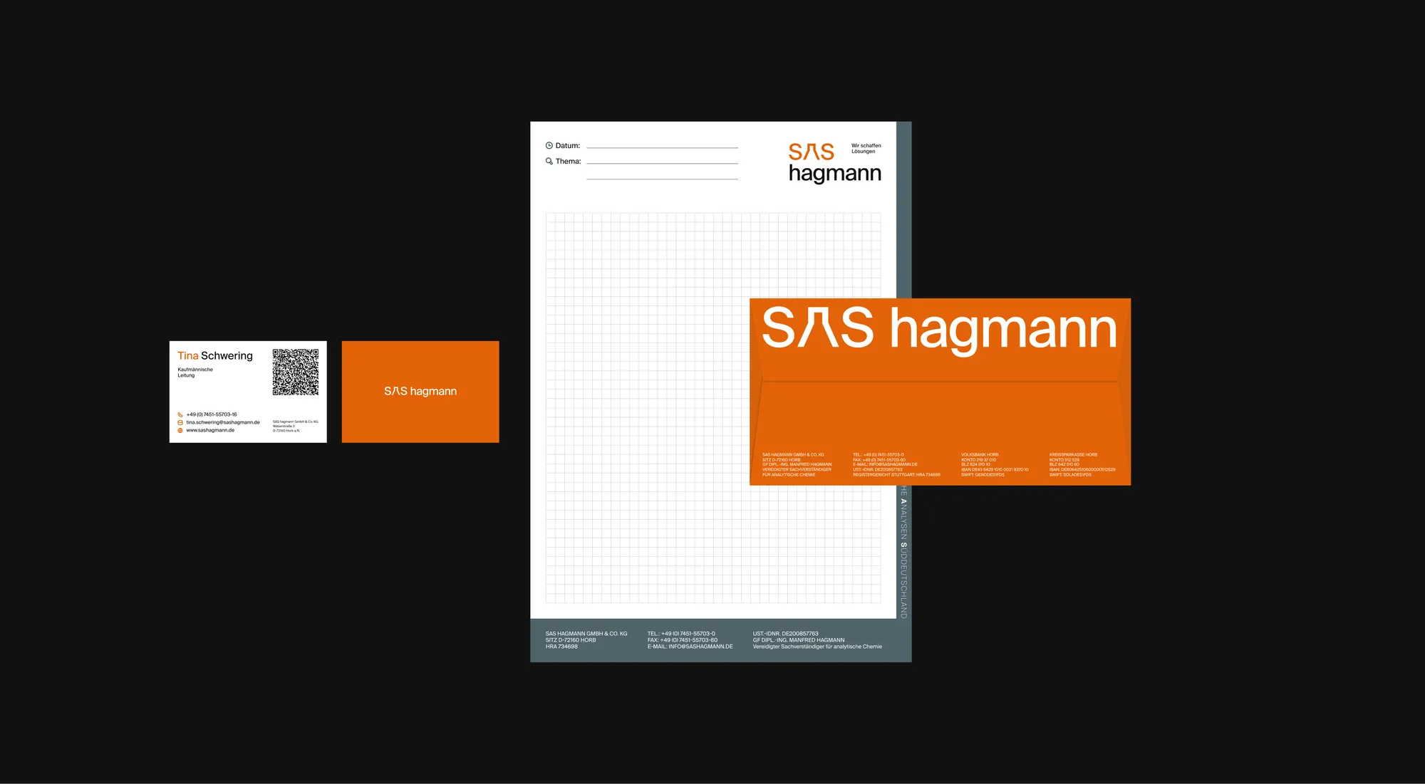 SAS Hagmann — Medtech brand identity — screen 12