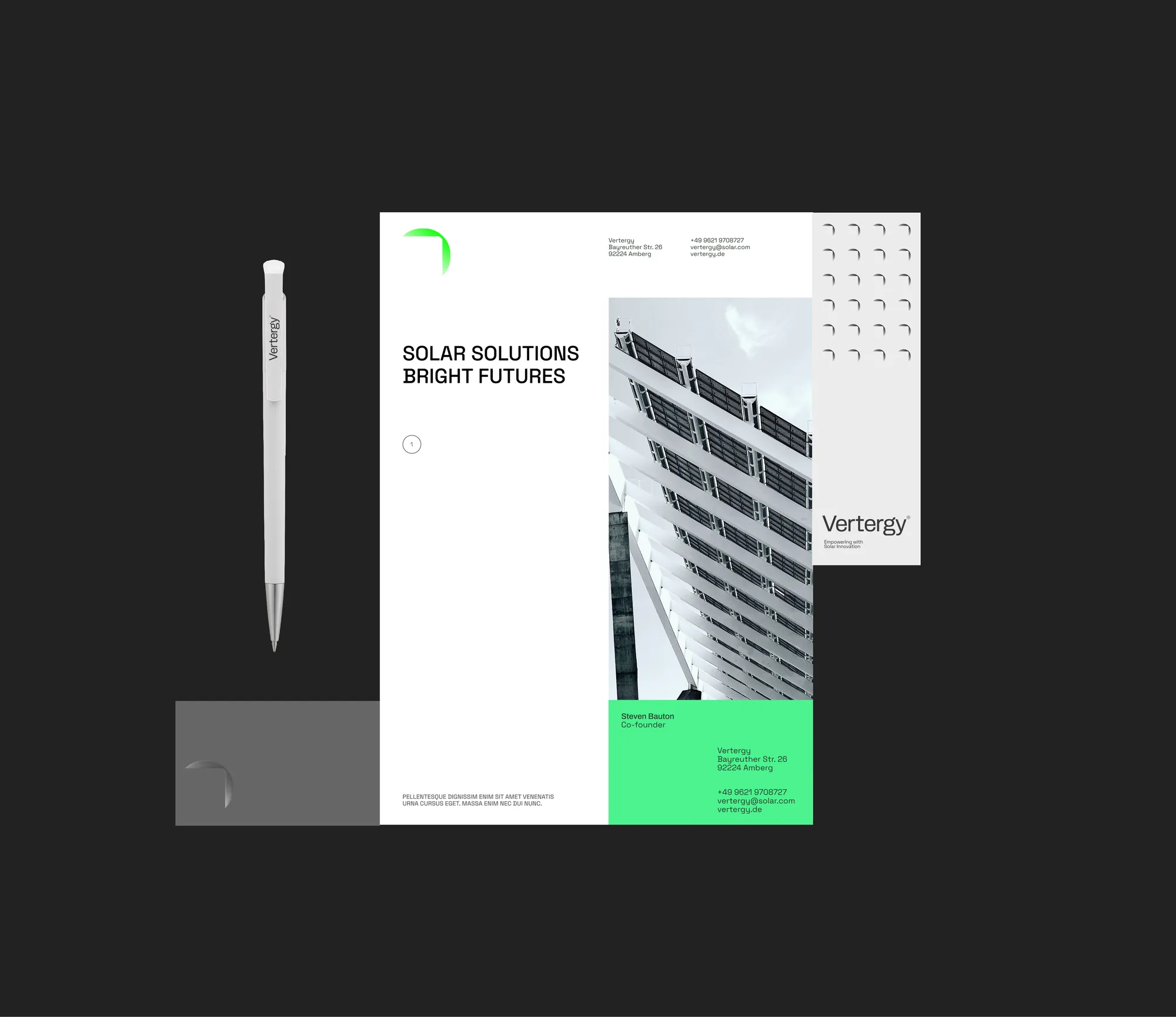 Vertergy — Solar brand identity & website — screen 7