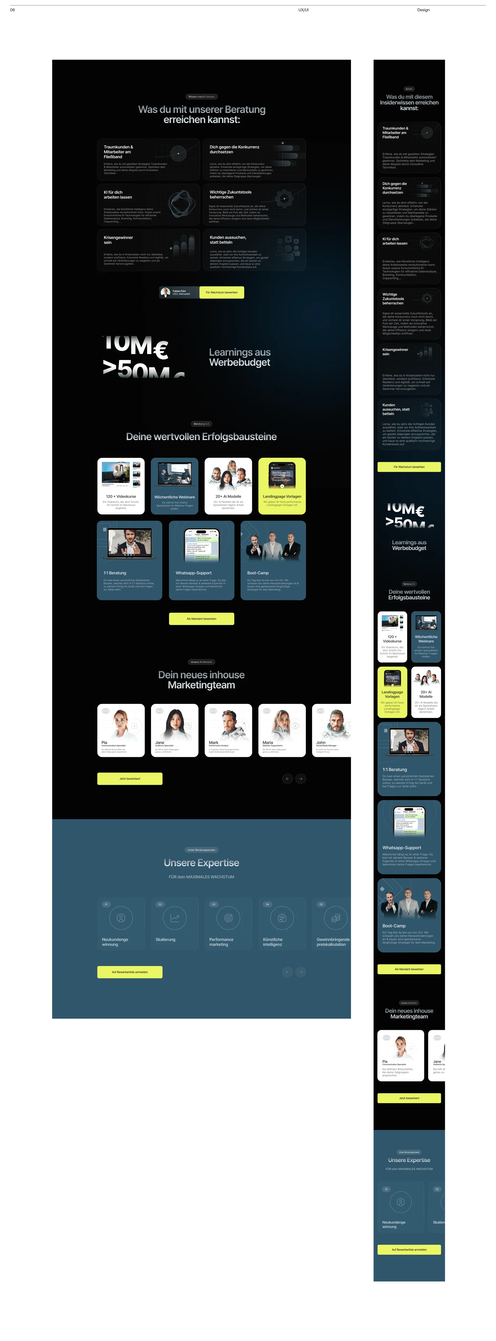 We Made It — Brand identity & website — screen 11